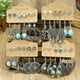 thumbnail image 1 of Vintage Boho Turquoise Drop Dangle Earrings Set - Perfect Gift for Women & Girls!, 1 of 5