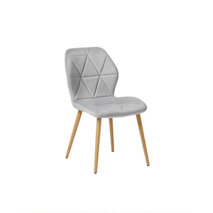 Habita2 Chile - Silla Aviador Para Comedor Simil Madera - Gris
