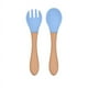 thumbnail image 5 of Eco-Friendly Silicone Toddler Feeding Set - 1 Spoon & 1 Fork, Dishwasher Safe!, 5 of 5