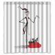 thumbnail image 1 of Cortina de ducha de Jack Skellington de Pesadilla antes de Navidad, juego de cortina de baño con ganchos, tamaño 66 x 72 pulgadas, 1 of 3