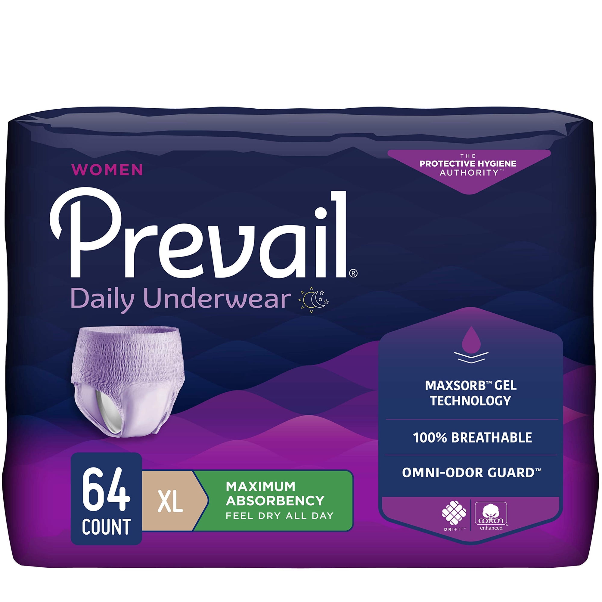 Ropa Interior Protectora Para Incontinencia Prevail Proven Xl