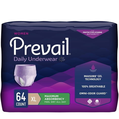Ropa Interior Protectora Para Incontinencia Prevail Proven Xl