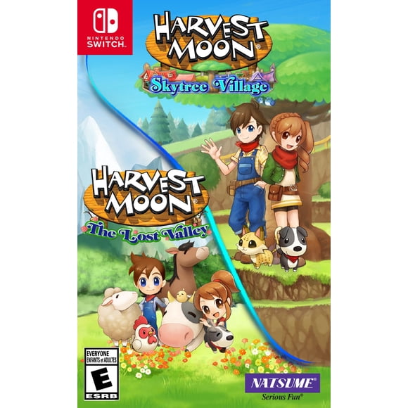 Harvest Moon The Lost Valley Skytree Village Para Nintendo Switch