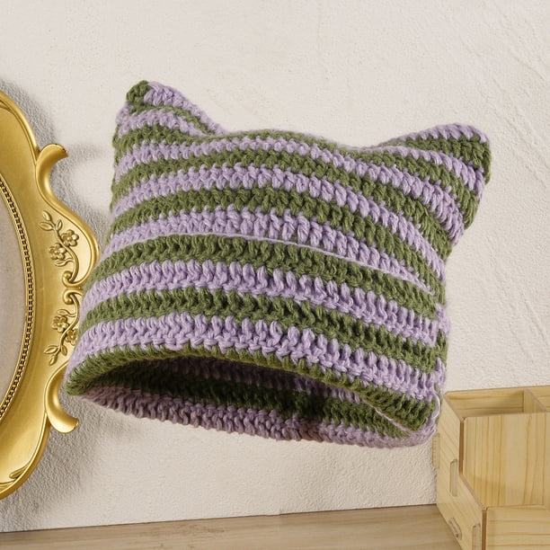 Adorable Cat Ear Beanie Hat - Perfect Gift for Her This Christmas, Valentine's Day & More!