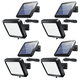 thumbnail image 1 of Pack 4 Qp Focos Solares Belug Potentes 250 Watts Carcasa Negro Luz Blanco Frío, 1 of 5