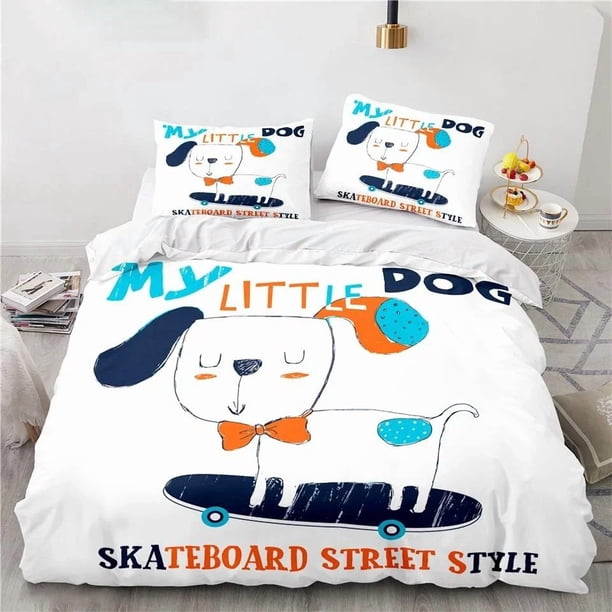 Cartoon Musical Monkey Bedding Set Duvet Cover Bedroom Comforter Covers Single Twin King Size Quilt Cover Home Textile