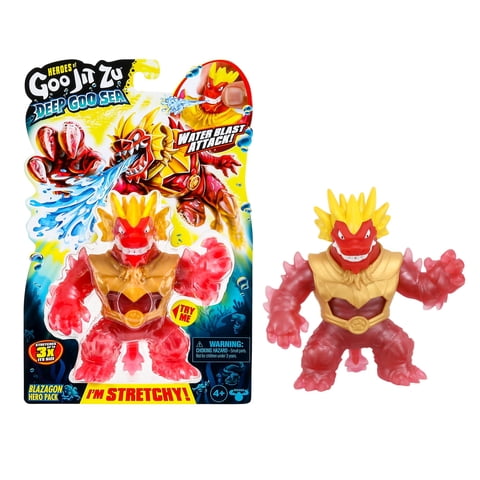 Figura De Acción Heroes Of Goo Jit Zu Deep Goo Sea Blazagon