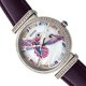thumbnail image 3 of Reloj Bertha Emily - Brazalete de piel de madreperla, color plateado y morado, 3 of 3