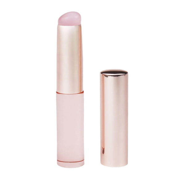 Labio del cepillo del labio del silicón con la crema portátil del labio del cepillo del maquillaje del labio del protector del tubo para el Rosa