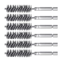 Ioensy - Cepillo De Alambre De Cepillo De Orificio De Acero Inoxidable Duradero Para Piezas De Limpieza De Taladro Eléctrico De Acero Inoxidable