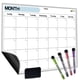 thumbnail image 1 of Calendario mensual magnético Quick Canary de 43 x 30 cm con 4 marcadores, 1 of 9