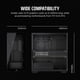 thumbnail image 2 of Funda para PC CORSAIR 3500X Mid-Tower ATX con vidrio templado negro, 2 of 2