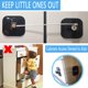 thumbnail image 4 of Candado de seguridad infantil para nevera YEYA - Pack de 2, 4 of 9