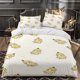 thumbnail image 1 of Banana Clothing Cartoon Themed Bedding Three-Piece Set Duvet Cover and Pillowcase Set, 1 of 5