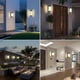 thumbnail image 3 of Aplique Moderno Ip65 Iluminación Decorativa Exterior 220v, 3 of 9