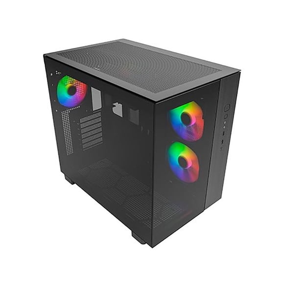 Funda para PC para videojuegos Montech King 65 PRO ATX Mid Tower negra