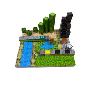 Genérico - Bloques Magneticos Minecraft Iman 169 Piezas Juguete Niño Minecraft