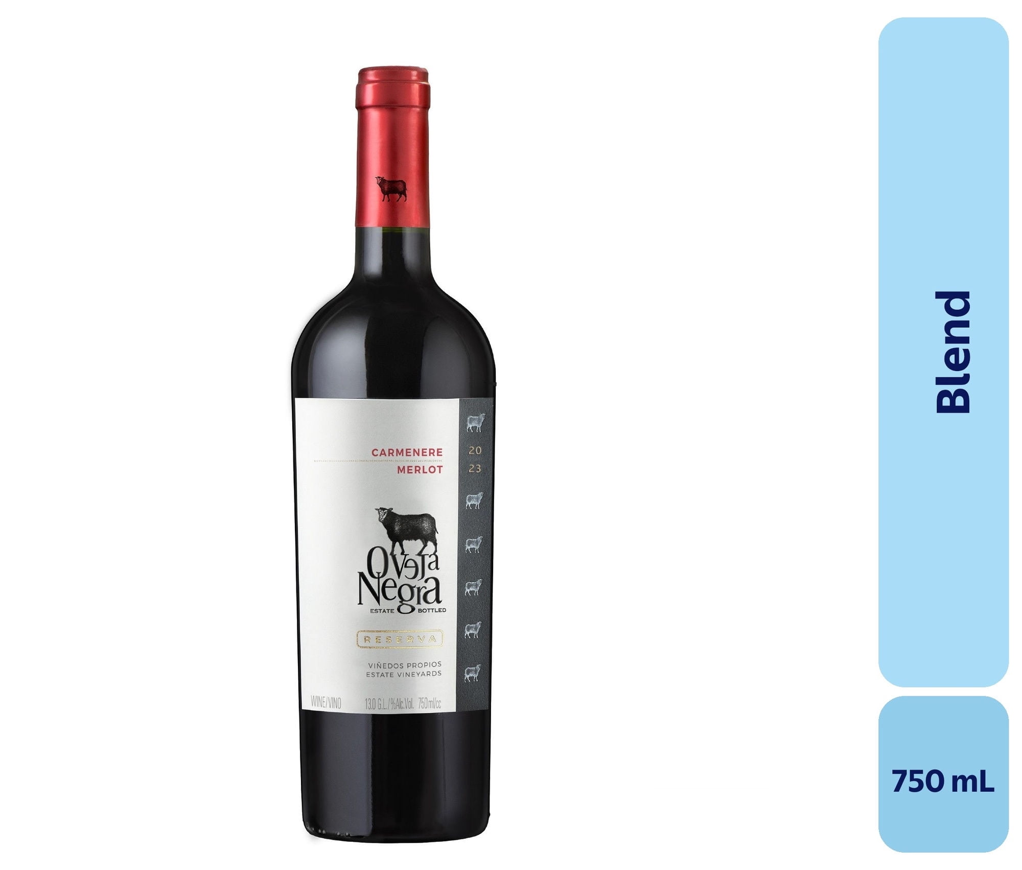 Vino Blend Botella 750 mL Oveja Negra