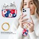 thumbnail image 2 of Estuche para AirPods Pro 3 DHILKCY (2025) con llavero rojo, 2 of 6