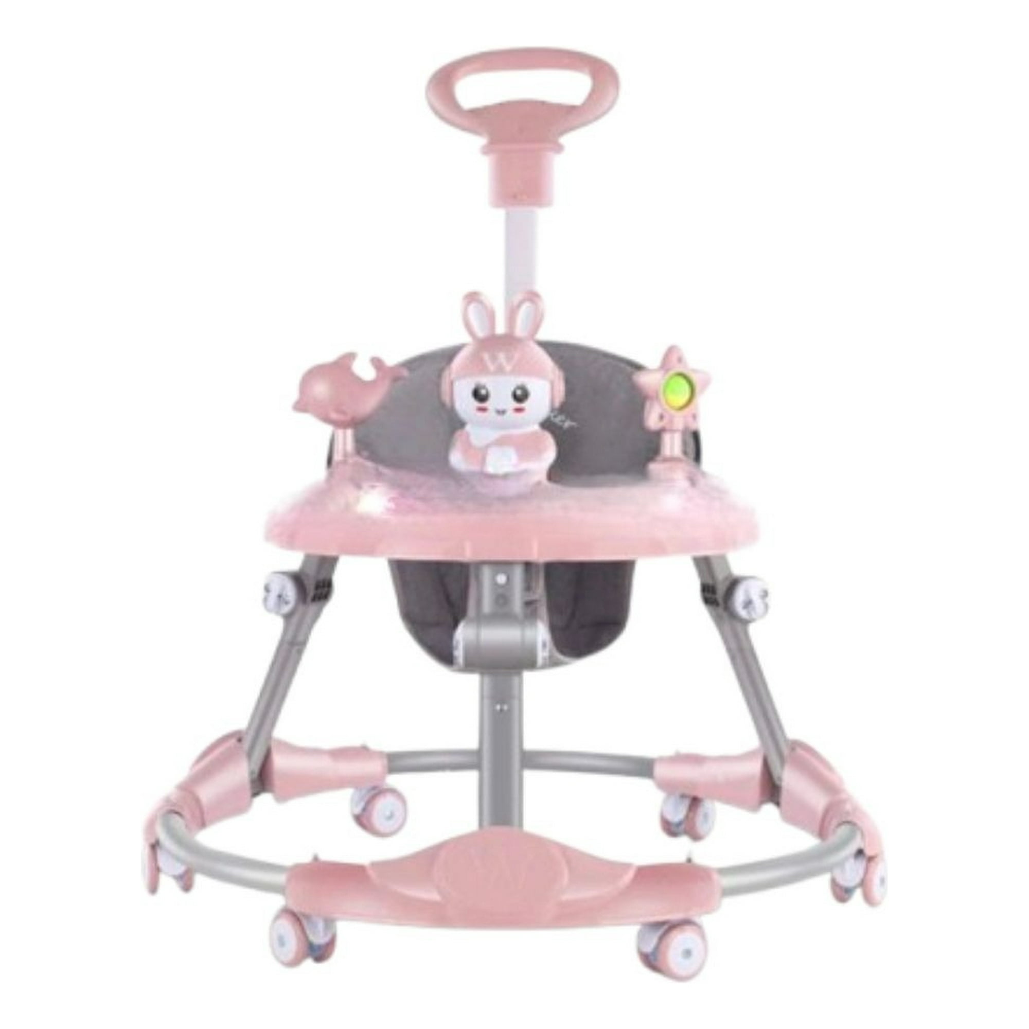 Genérico - Andador Para Bebe Con Manija Empuje Seguro Antivuelco Lau