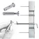 thumbnail image 1 of [Hardware] Kit de barandillas invisibles Muzata Swageless, 20 pares, 1 of 6