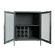 thumbnail image 3 of Bar 2 puertas con repisa ajustable y porta botellas - Grafito, 3 of 3