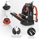 thumbnail image 4 of Mochila Contempro 117 Large Gaming Para Portátil De 17 A 18 4 Pulgadas, 4 of 6