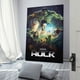 thumbnail image 3 of Hulk Cuadro decorativo colgante - Arte de pared - Póster enmarcado - Decoración de pared - Regalos para familia, amigos y aficionados 20*30 cm, 3 of 6
