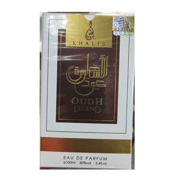 Perfume Khalis Oudh Legend Eau de Parfum 100 ml 80% para hombres/mujeres