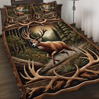 Milsleep - Love Hunting - Juego De Edredón Personalizado De Caza