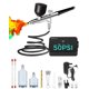 thumbnail image 1 of Kit de aerógrafo boostool 50 PSI con compresor de aire, 1 of 7