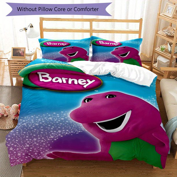 3pcs Bedding Set Duvet Cover Closure Includes 1 Duvet Cover & 2 Pillowcases for All Seasons Bedroom Decor, Home Dorm High-Definition Print Cartoon A189