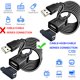 thumbnail image 3 of Cable de extensión USB 2.0 de 9 m con concentrador para memoria USB, 3 of 7