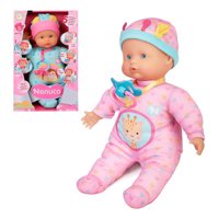 Muñeca Nenuco 5 Funciones De 30 Cm - Enterito Rosado