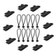 thumbnail image 1 of 10/12 Piezas Juego De Abrazaderas Para Toldo Para Toldo Clips Para Carpa 10 Clip + Bungee Negro, 1 of 5