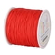 thumbnail image 2 of 90m / Roll Cordón De Macramé Cordón De Nylon Cordón Briaded Hilo Rebordear Rojo, 2 of 5