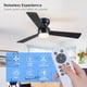 thumbnail image 3 of Ventilador Techo Asyko 46 Pulgadas 3 Aspas Luz Led Control, 3 of 3