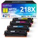 thumbnail image 1 of Cartucho de tóner INK E-SALE 218X - Pack de 4 colores, 1 of 6