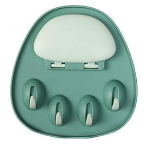 Magideal - Soporte Para Olla De Moda, Cucharas, Pinzas, Estante De Organización, Estante De Almacenamiento Seguro Para Lavavajillas, Herramientas De Verde