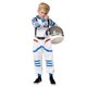 thumbnail image 3 of Disfraz de astronauta Spooktacular Creations para niños, blanco y azul, 3 of 7