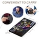 thumbnail image 4 of Drones Asesinos Porta Pasaporte y Cartera de Viaje Premium de Cuero PU, Funda de Pasaporte Bloqueo RFID con Ranuras para Tarjetas de Crédito, Estuche para Libro de Pasaporte para Familia 10cm × 15cm, 4 of 6
