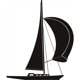 thumbnail image 1 of Decomural Sail Boat Ships Transport WS-17939, 1 of 2