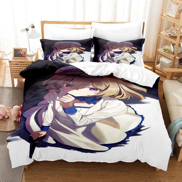 Anime In/Spectre Fictitious reasoning Bedding Sets Duvet Cover Set With Pillowcase Twin Full Bedclothes Bed Linen Bed Sheets