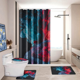 thumbnail image 4 of Juego Baño 4 Piezas Cortina Tela Poliéster Impermeable, 4 of 4
