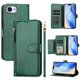 thumbnail image 5 of Funda Billetera Cremallera para iPhone 17e con Porta Tarjetas, Soporte y Correa Verde, 5 of 5