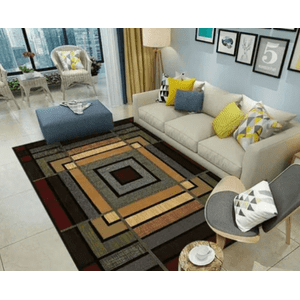 Tecnocasa - Alfombra Lisa Con Diseño En 3D 200X240Cm