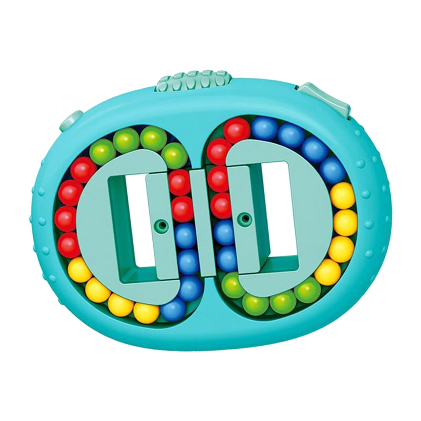 Magideal - Juguetes Creativos De Frijoles, Juguetes Para Niños Adultos, Juguetes De Descompresión Para Fiestas, Interacción, Rompecabezas Educativo, Juguetes De , Azul