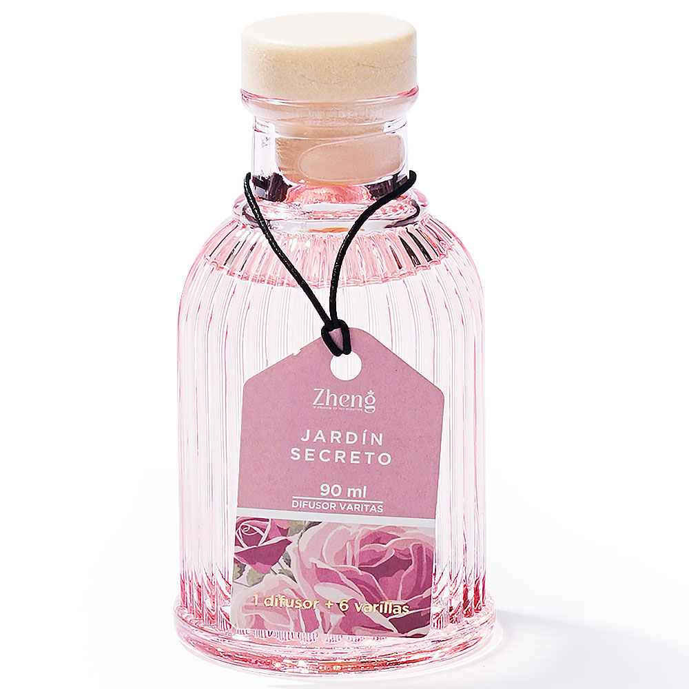 Difusores De Varillas Zheng Jardi Serie 90Ml Aromas Ambienta Jardín Secreto Aromatizador
