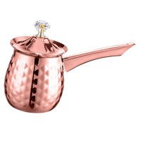 Magideal - Cafetera Turca, Jarra Para Derretir , Cafetera Para Regalos De , Oro Rosa 600Ml