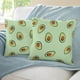 thumbnail image 3 of Aguacate Fundas de almohada de terciopelo con tema, regalos de funda de almohada, decoración para el hogar, cojín de lanzar, regalo de cumpleaños para fans y parejas.56*56cm., 3 of 6